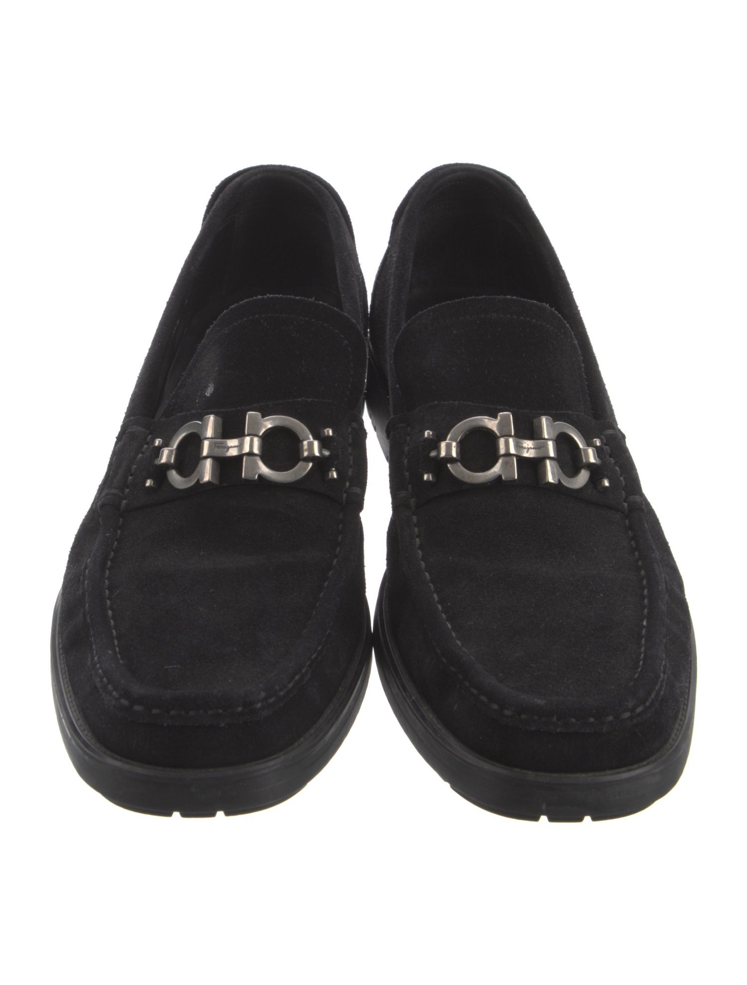 Salvatore Ferragamo Suede Loafers